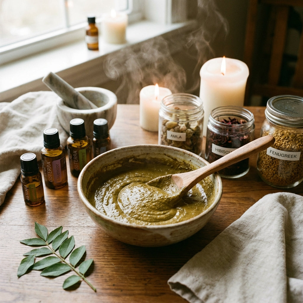 Oily Henna Mask